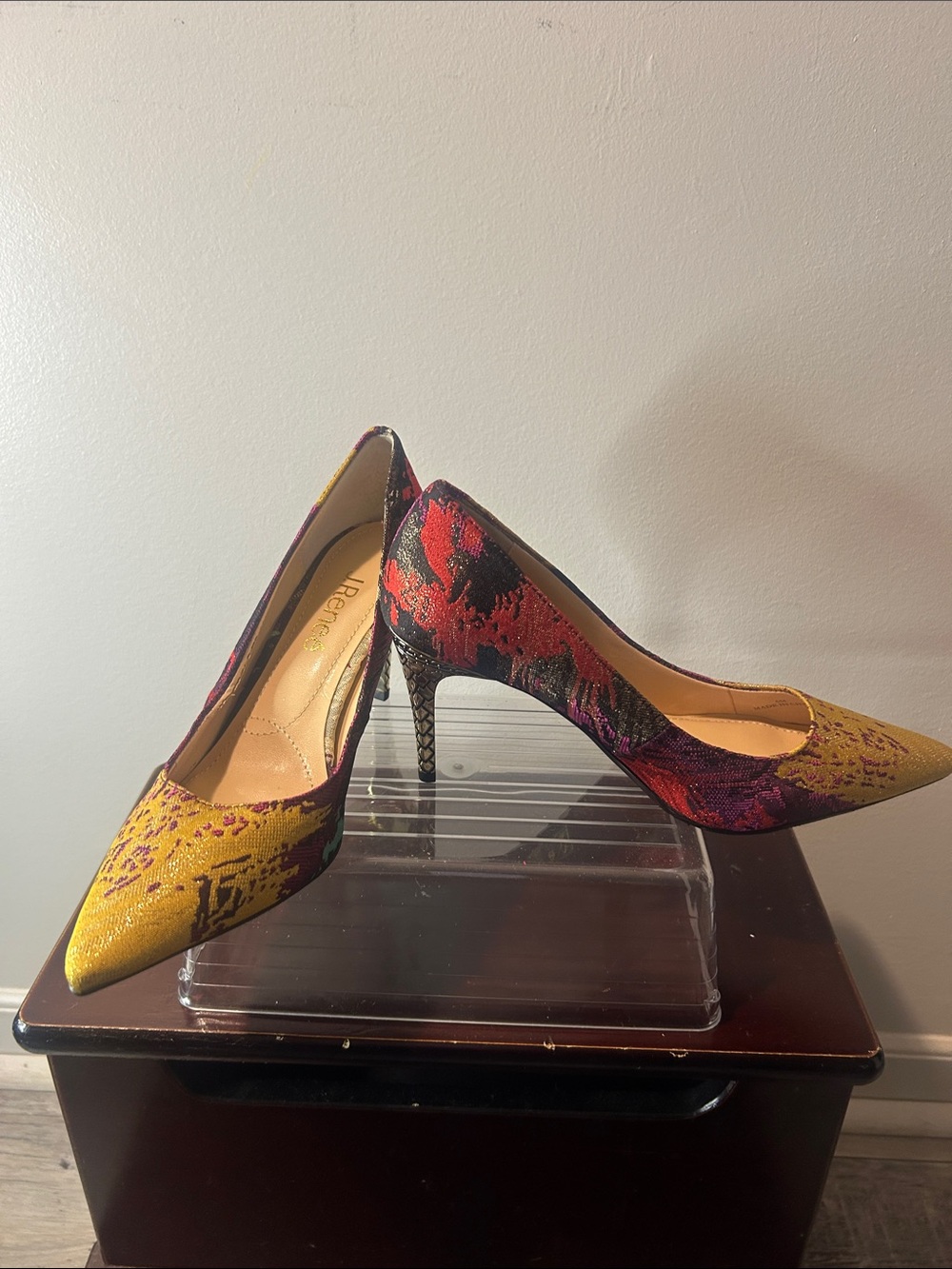 J.Renee Multi-Color Pointed Toe Stiletto Pumps